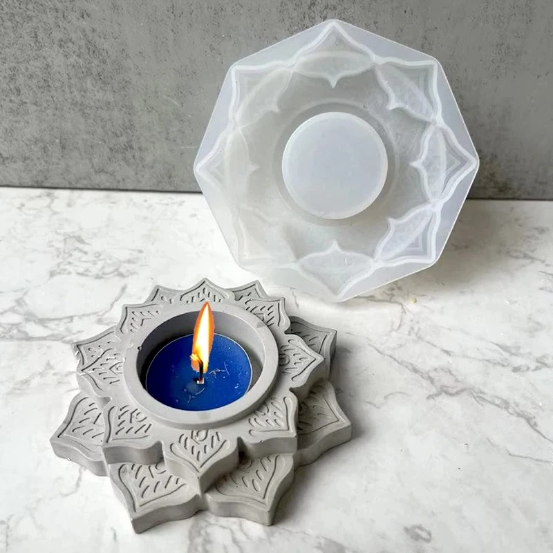 Candle Quotes - Concrete Candle Jar Silicone Mould Round