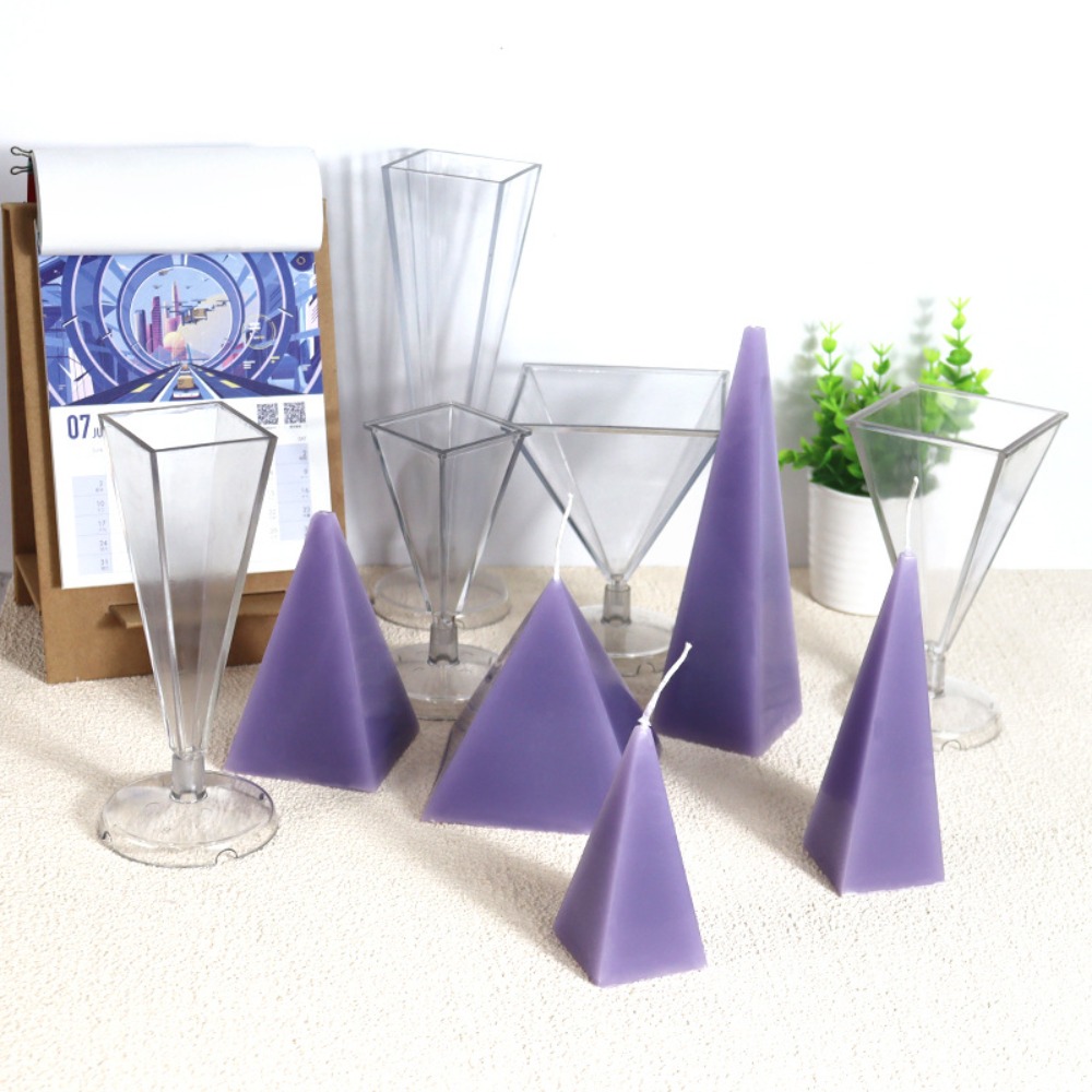 Candle Quotes - Multi Size Pyramid Shape Candle Plastic