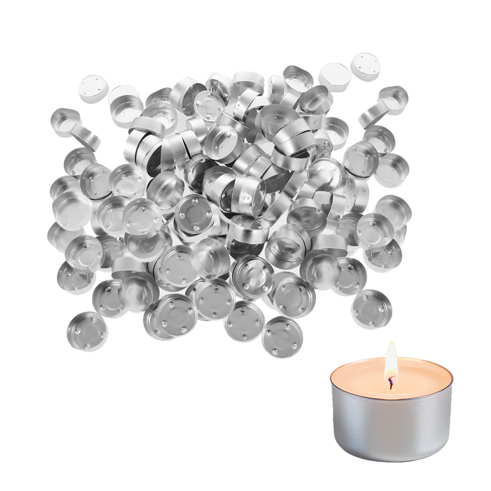 Aluminum Tealight Cups Bulk Ca - Candle Supplies In Bulk 评论和价格