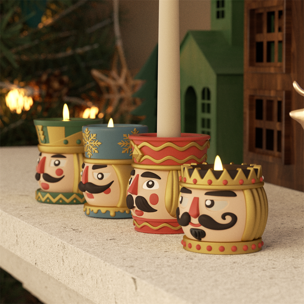NICOLE Nutcracker Taper Candle - Candle Quotes 评论和价格
