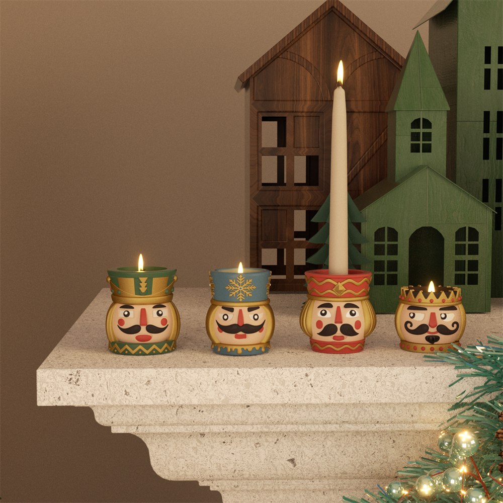 NICOLE Nutcracker Taper Candle - Candle Quotes 评论和价格