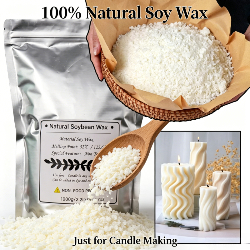 2026 Pure Organic Soy Wax, 100 - Candle Supplies In Bulk 评论和价格