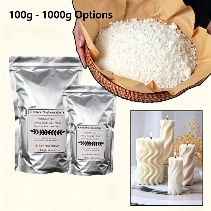 2026 Pure Organic Soy Wax, 100 - Candle Supplies In Bulk 评论和价格