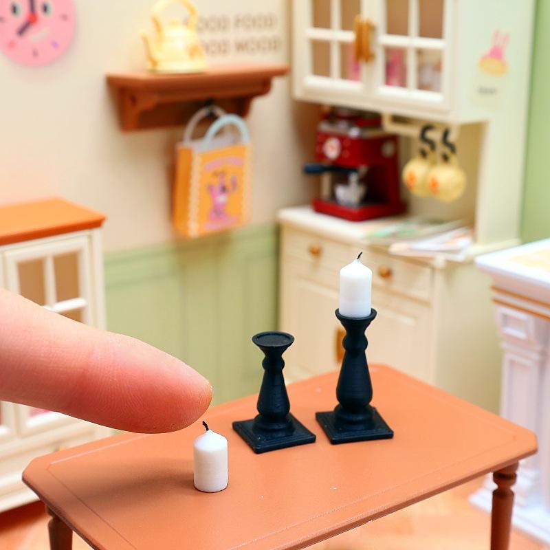 1/12 Dollhouse Miniature Candl - Candle Quotes 评论和价格