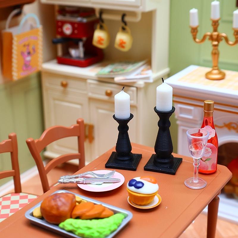 1/12 Dollhouse Miniature Candl - Candle Quotes 评论和价格