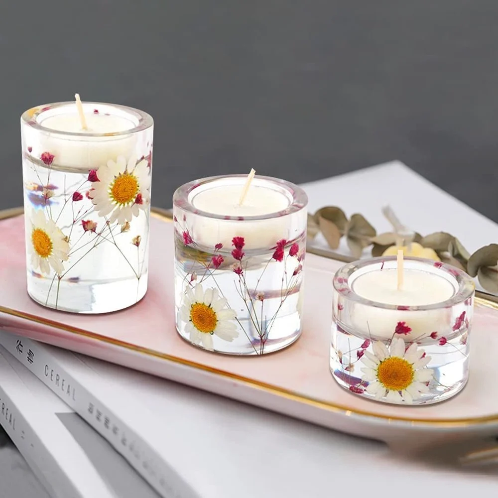 Tea light Candle Holder Resin  - Candle Quotes 评论和价格