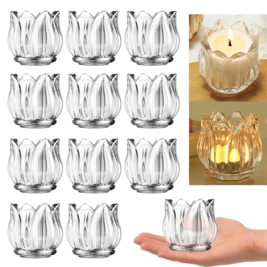Pcs Votive Candle Holders Thic - Candle Supplies In Bulk 评论和价格