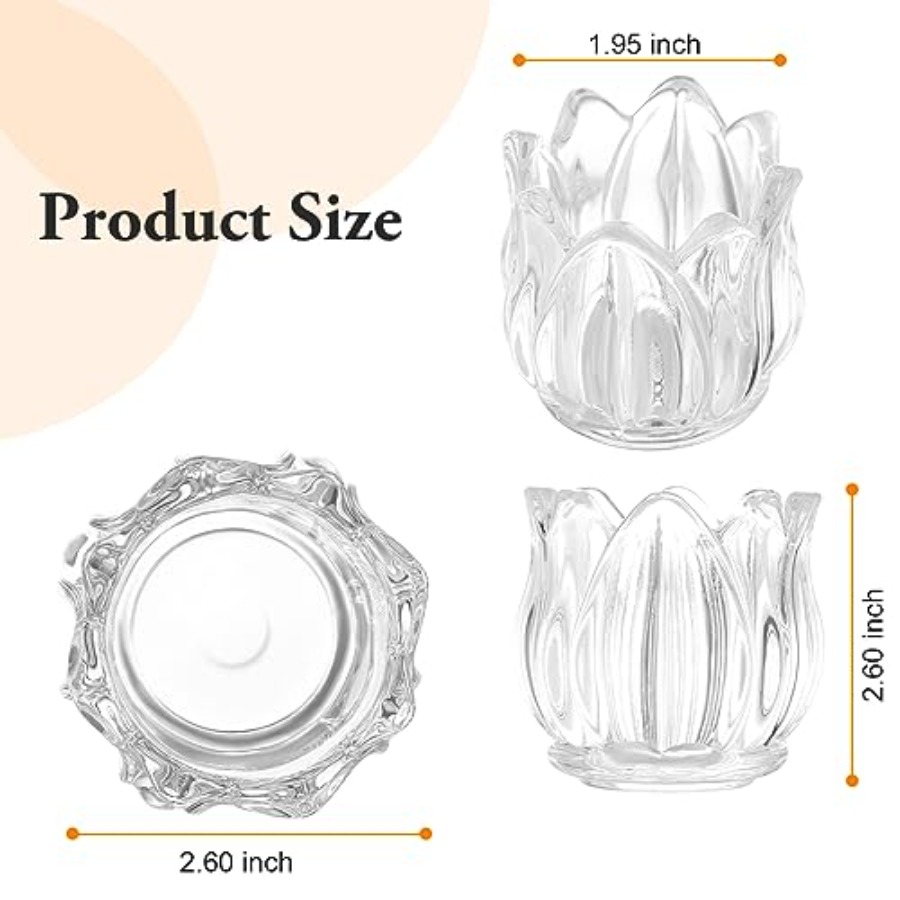 Pcs Votive Candle Holders Thic - Candle Supplies In Bulk 评论和价格