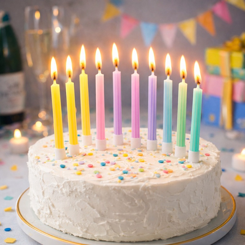 1 Pack Pencil Shaped Birthday  - Candle Surprise 评论和价格