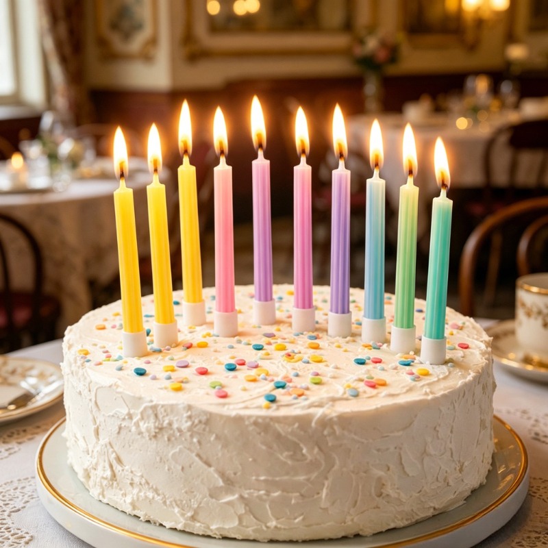 1 Pack Pencil Shaped Birthday  - Candle Surprise 评论和价格