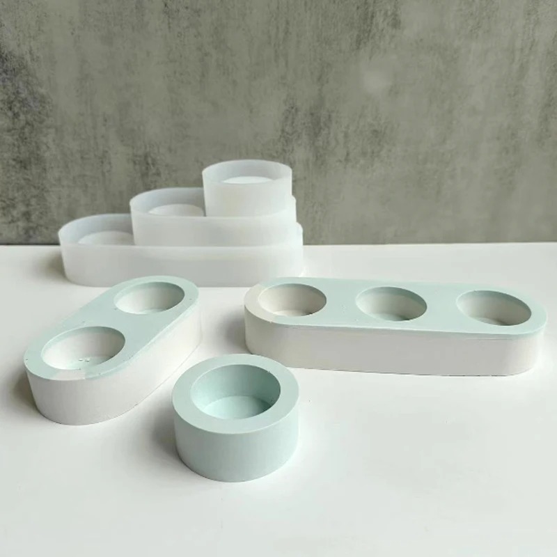 Concrete Candlestick Silicone  - Candle Quotes 评论和价格