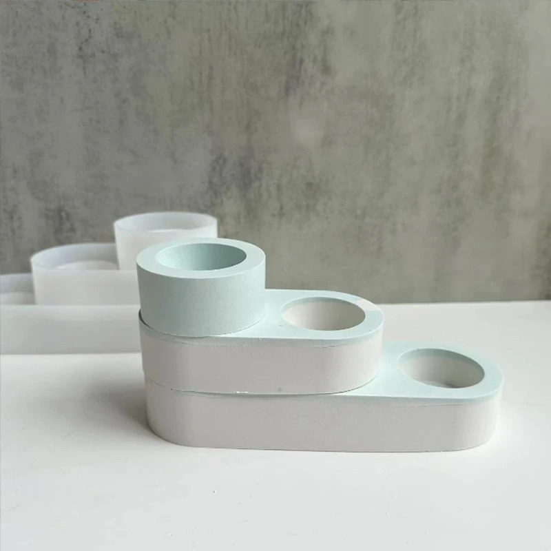 Concrete Candlestick Silicone  - Candle Quotes 评论和价格
