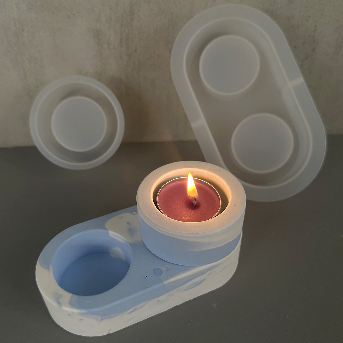 Round Candlestick Silicone Mol - Candle Quotes 评论和价格