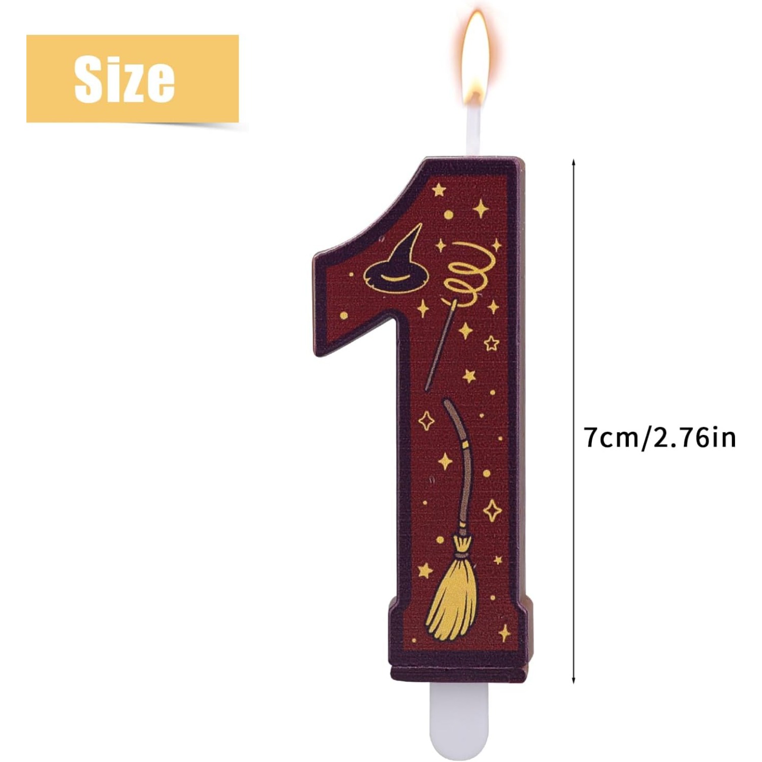 1 Set Number 0-9 Magical Theme - Candle Supplies Usa 评论和价格