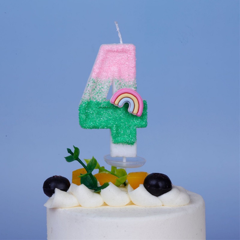 Birthday Girl Cake Candles And - Candle Surprise 评论和价格