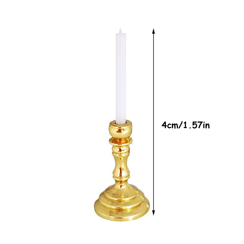 ⭐ 1Pair 1:12 Dollhouse Miniatu - Candle Quotes 评论和价格