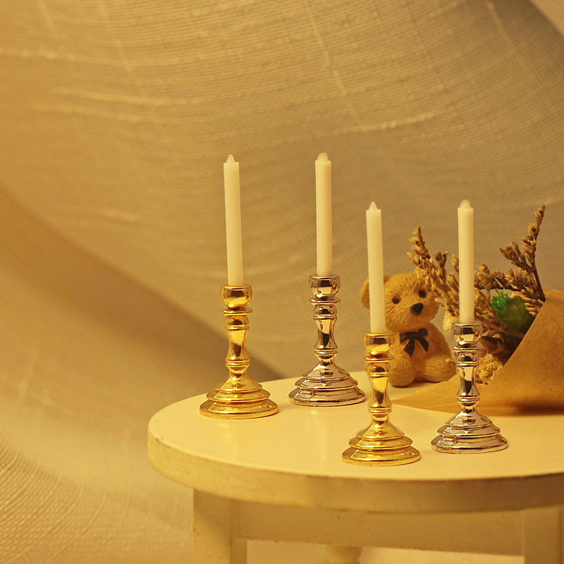 ⭐ 1Pair 1:12 Dollhouse Miniatu - Candle Quotes 评论和价格