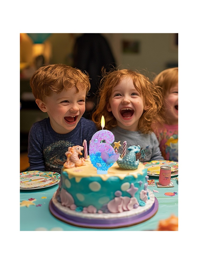 Mermaid Themed Birthday Candle - Candle Supplies Usa 评论和价格