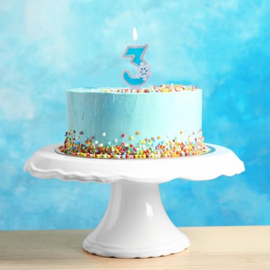 Blue Frozen Birthday Party Dec - Candle Supplies Usa 评论和价格